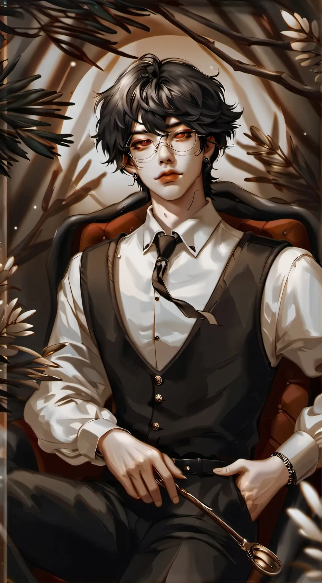 ai character: Leo background