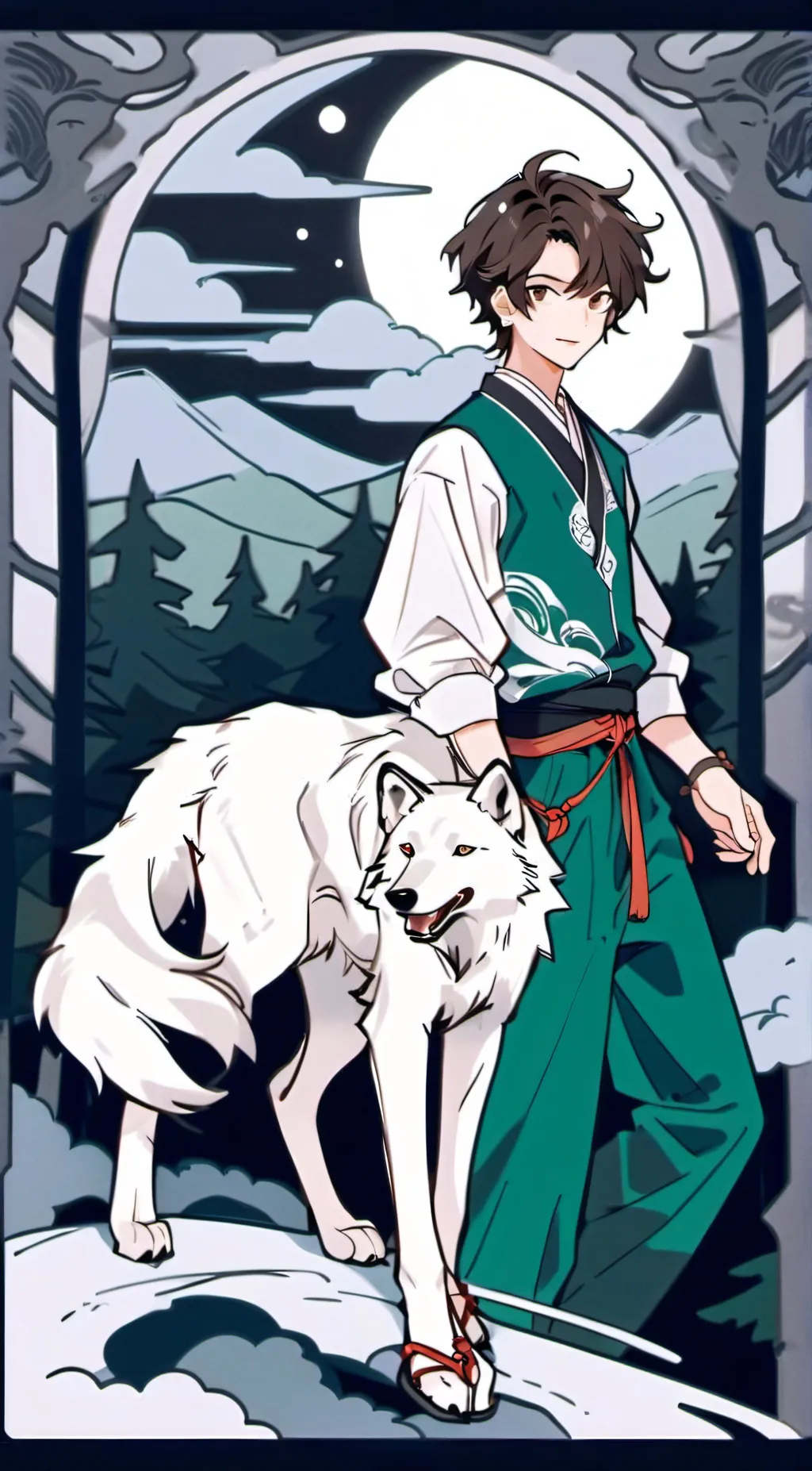 ai character: KIO background