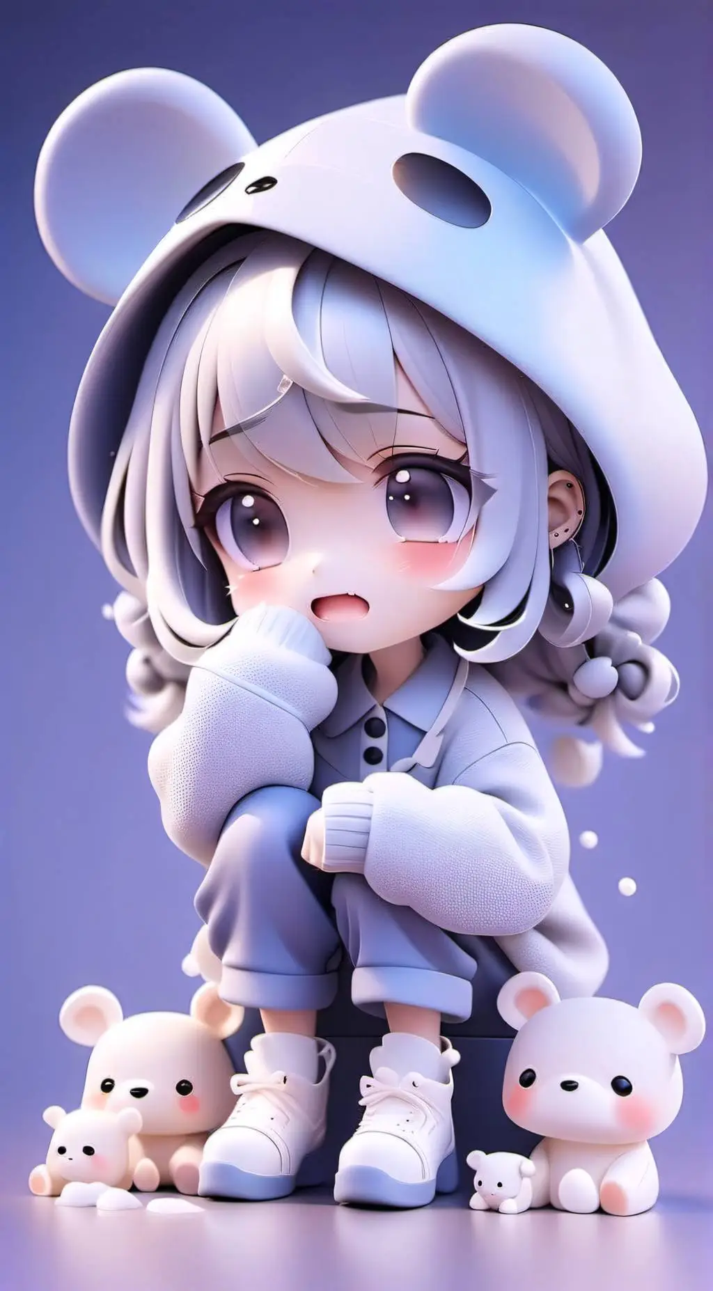 ai character: Annie  background