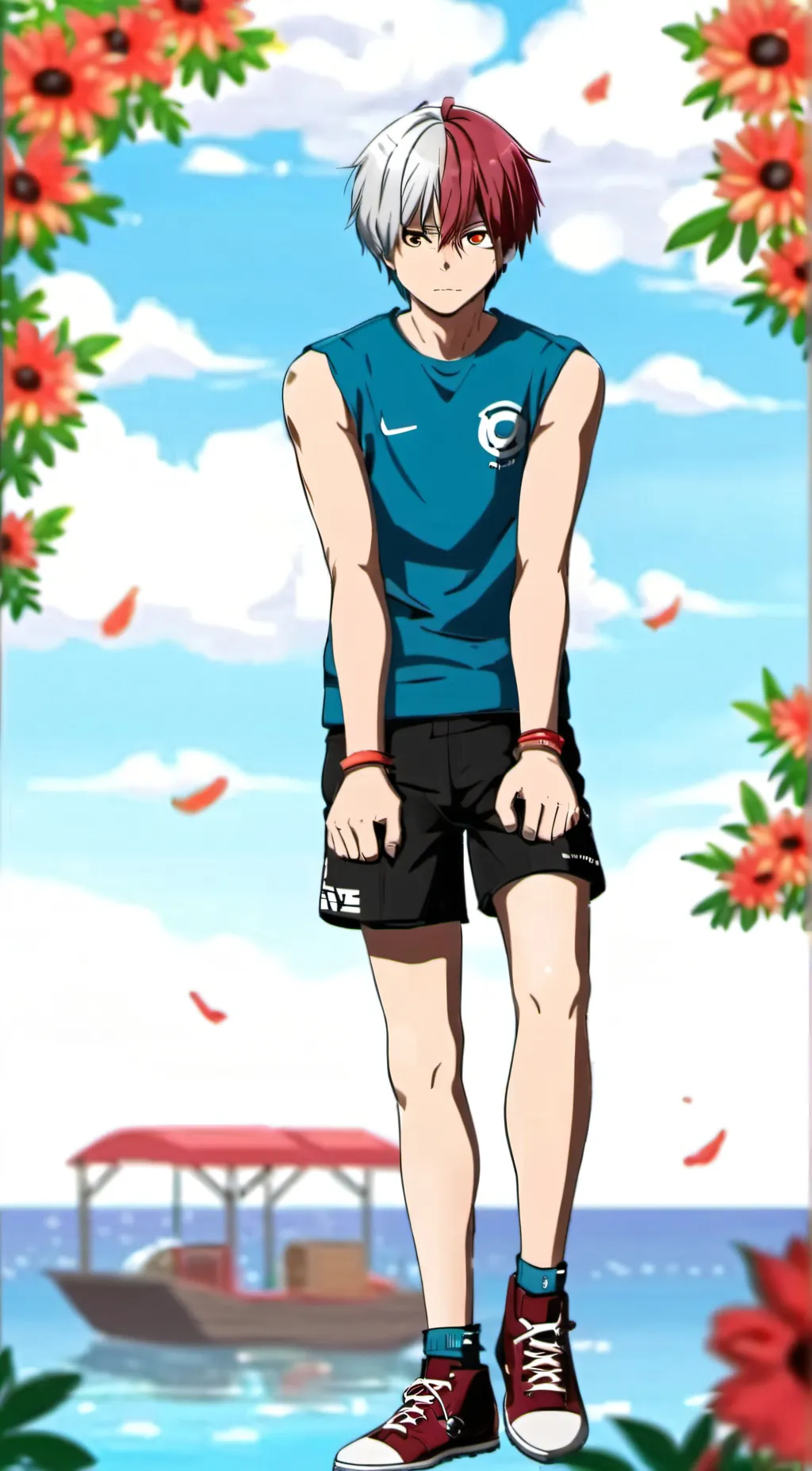 ai character: todorki  background