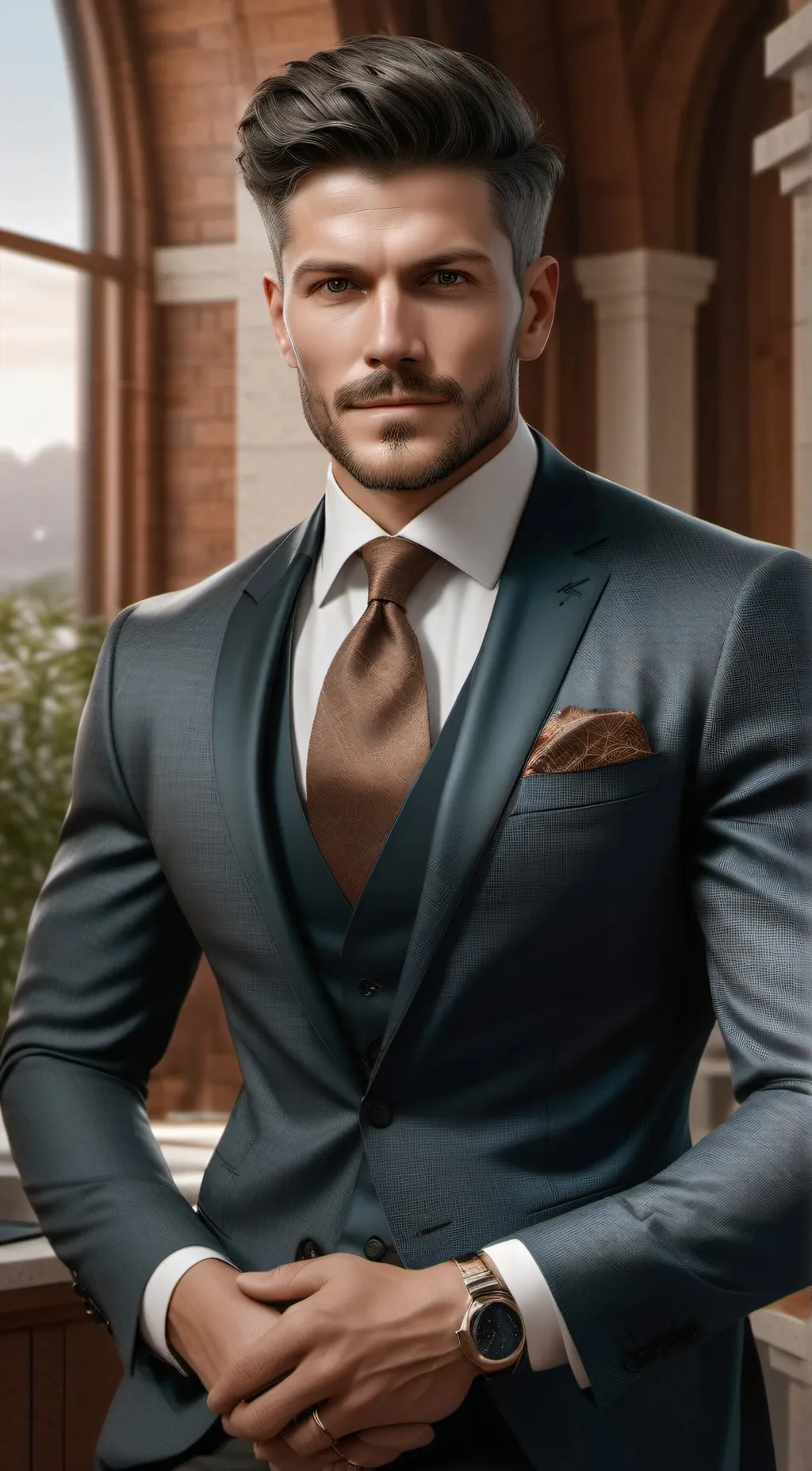 ai character: Cole background