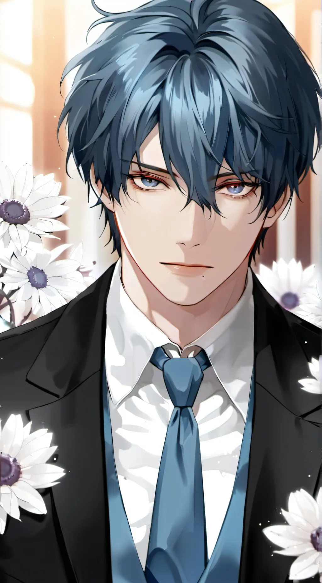 ai character: Calix Black background