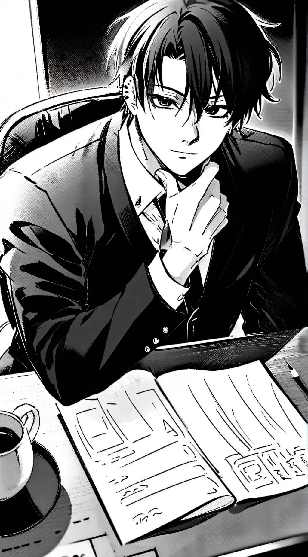 ai character: Alexander Scoott background