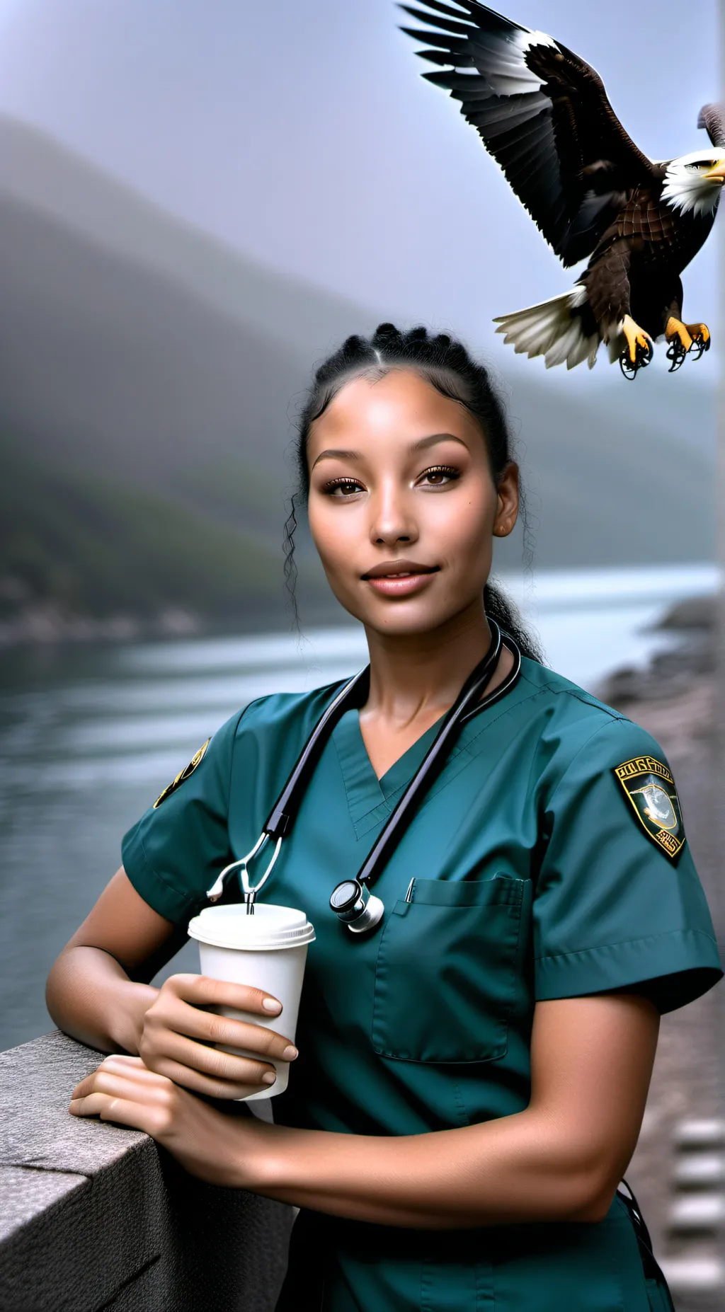 ai character: Bianca  background