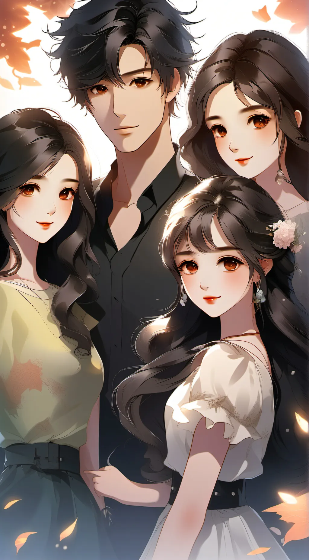 ai character: yuki's family  background