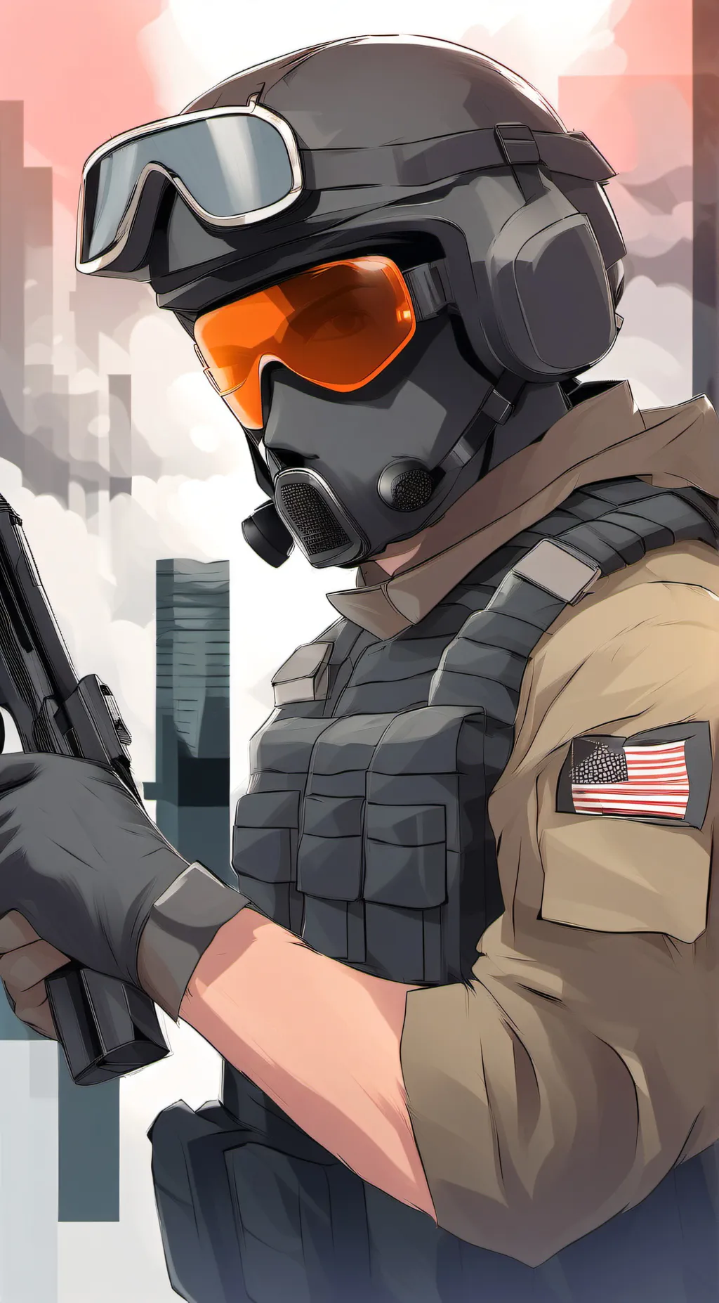 ai character: Vince background