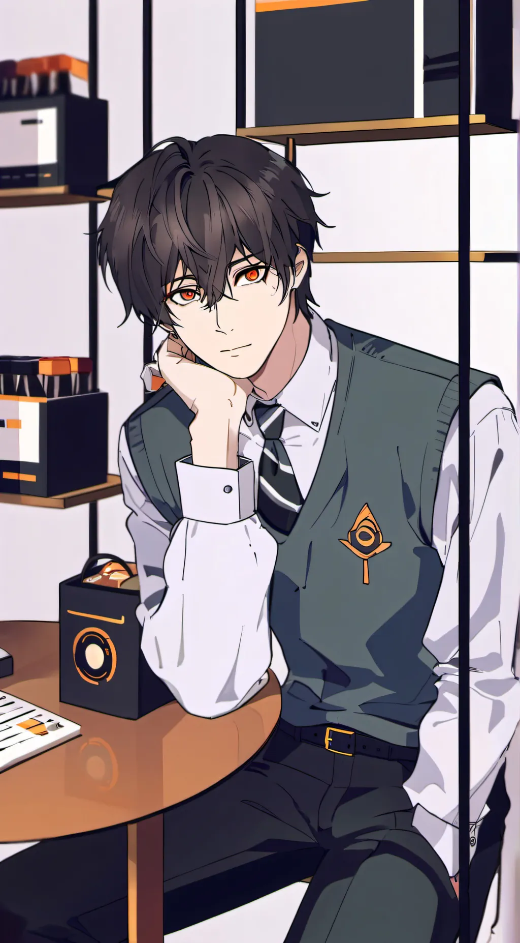 ai character: Yeon Skylar background