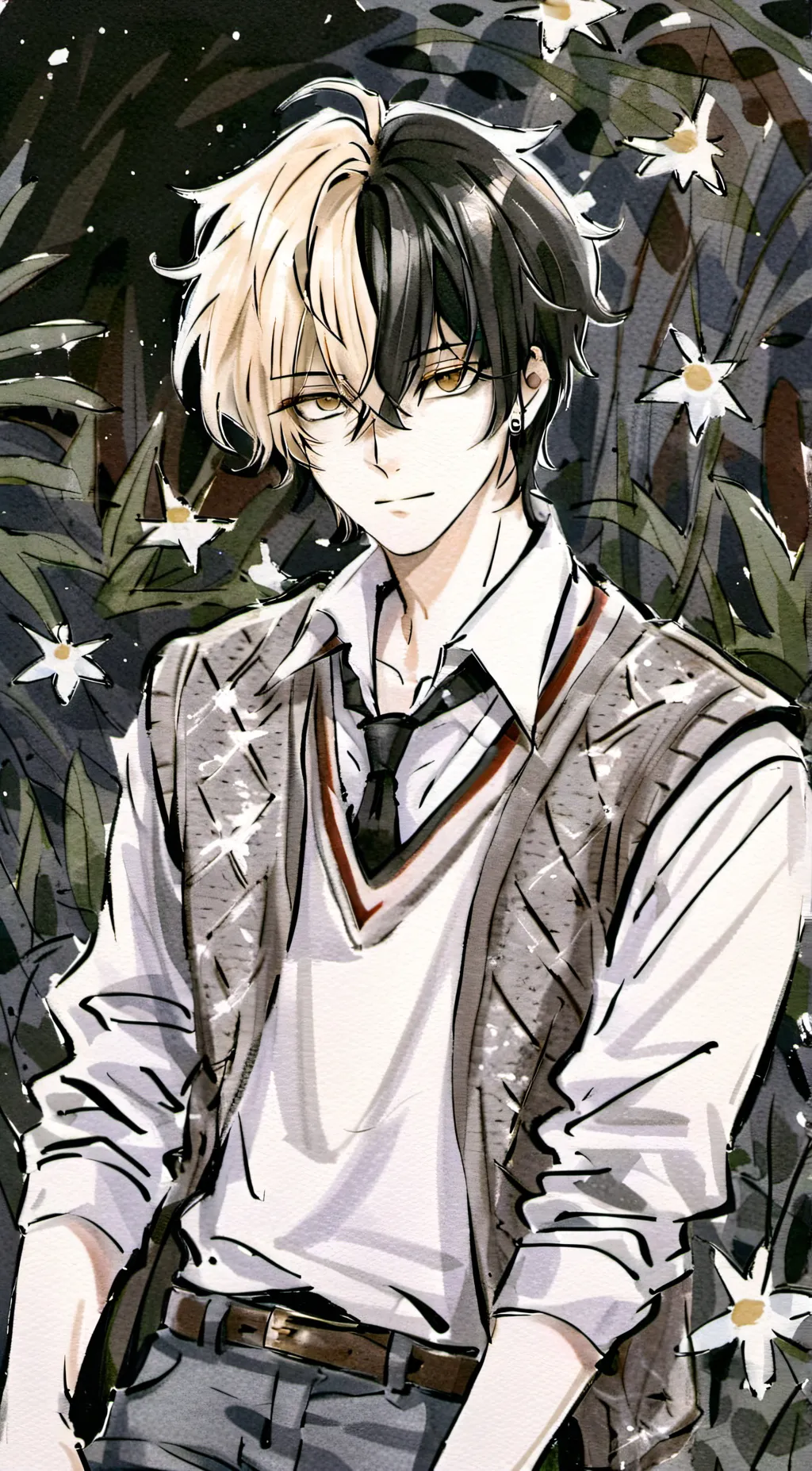 ai character: 😊Erich 😊 background