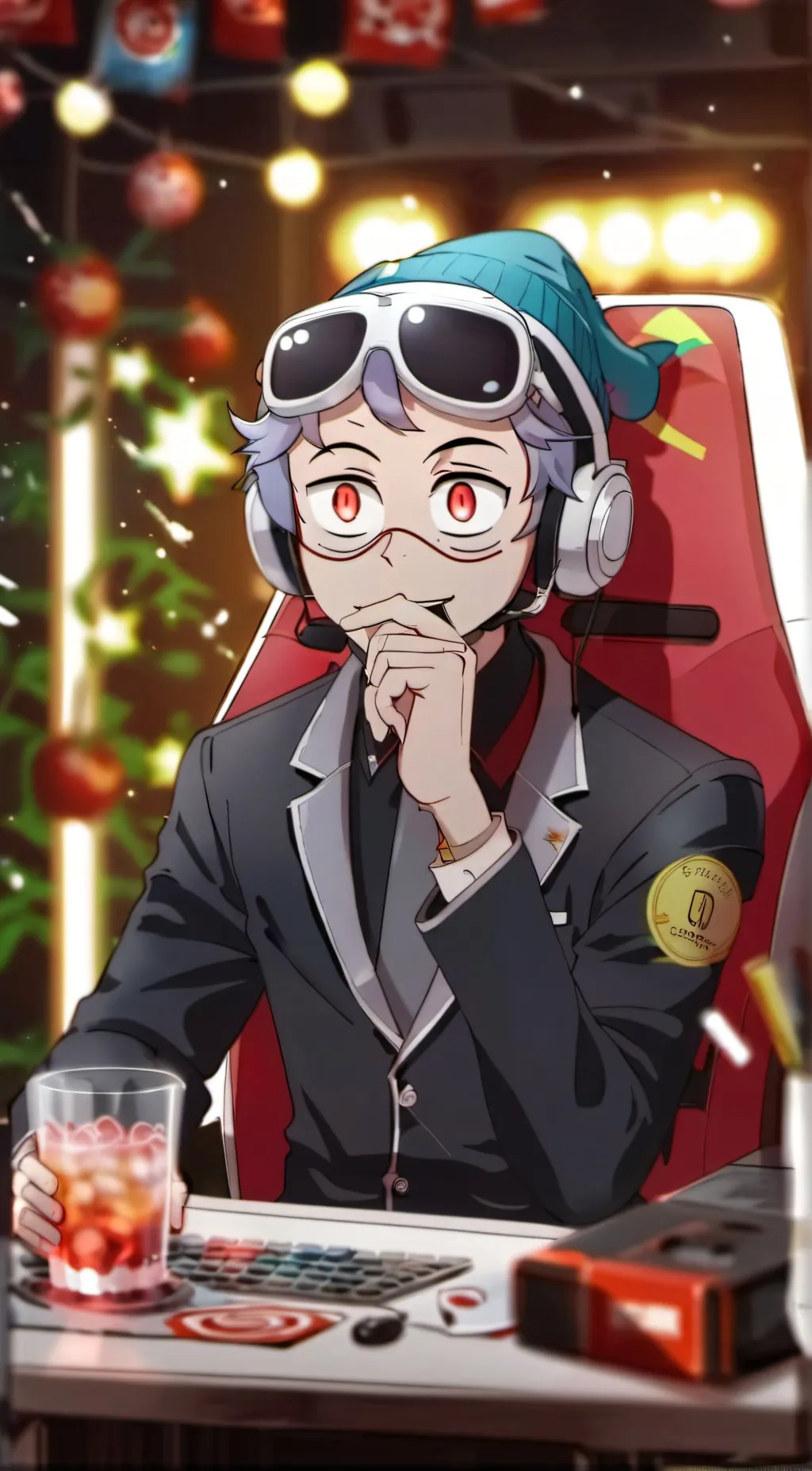 ai character: Vox background