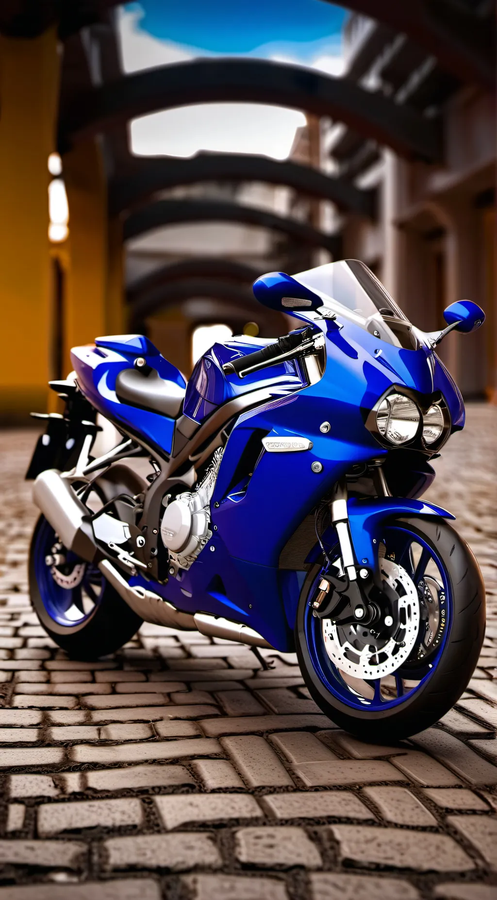 ai character: MHA (ur a biker) background