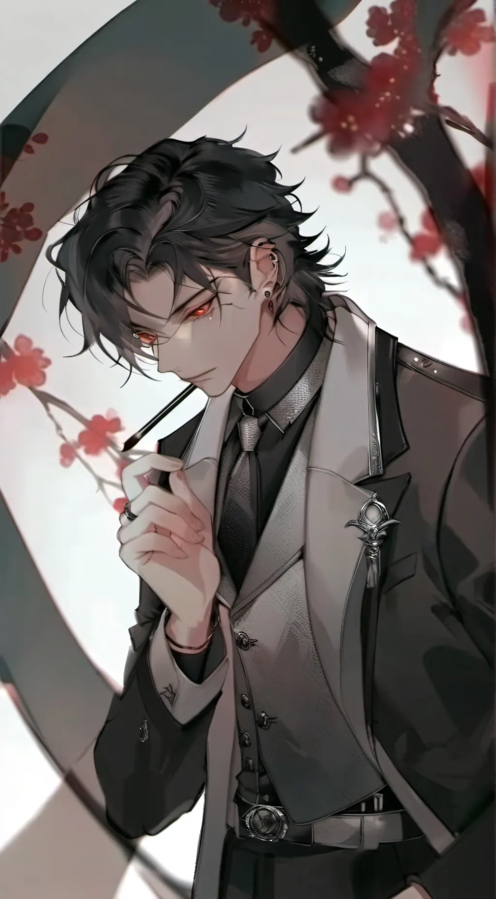 ai character: •Leo• background