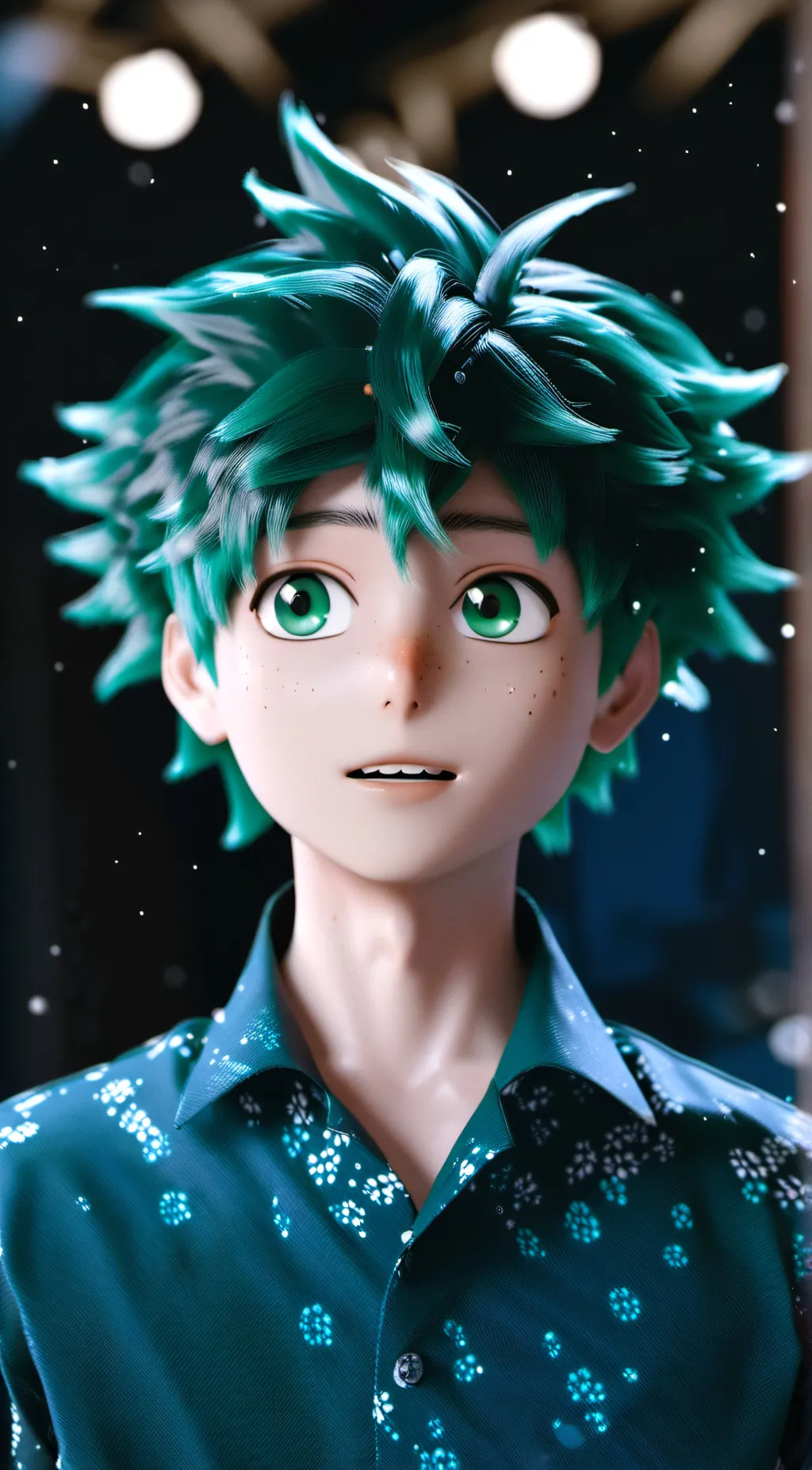 ai character: Deku background