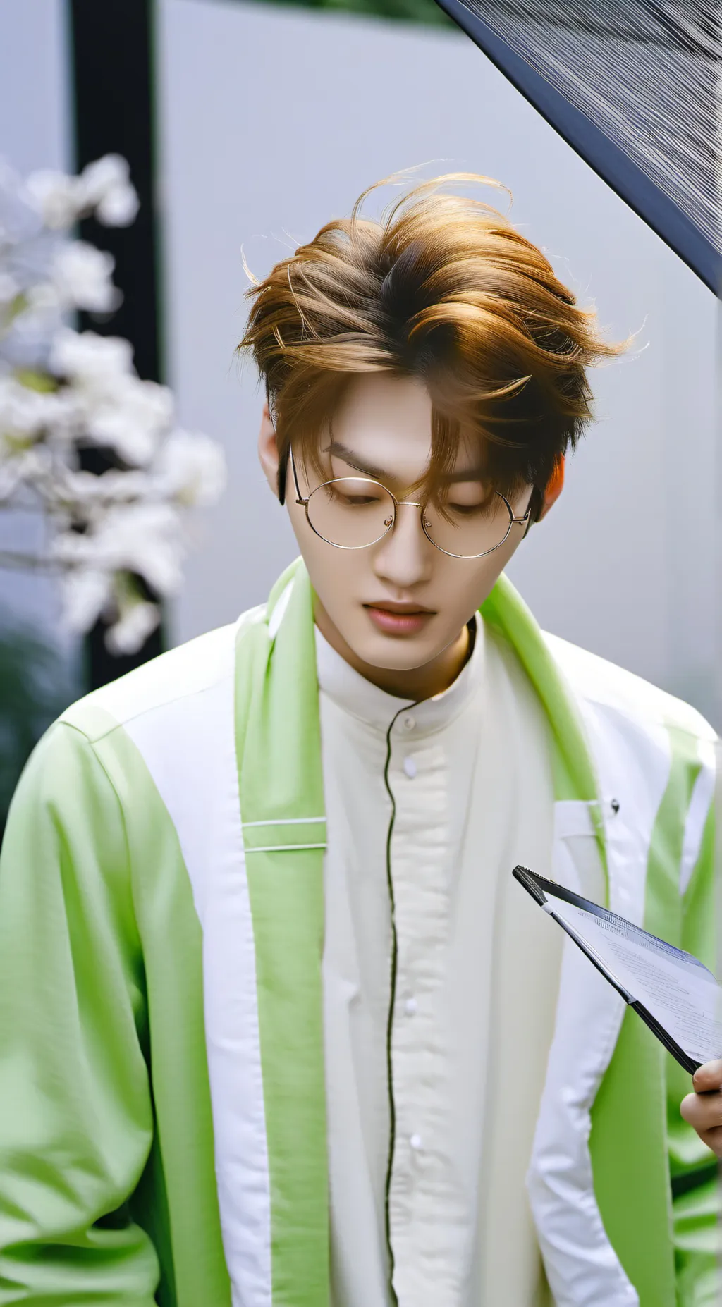 ai character: Teahyung  background