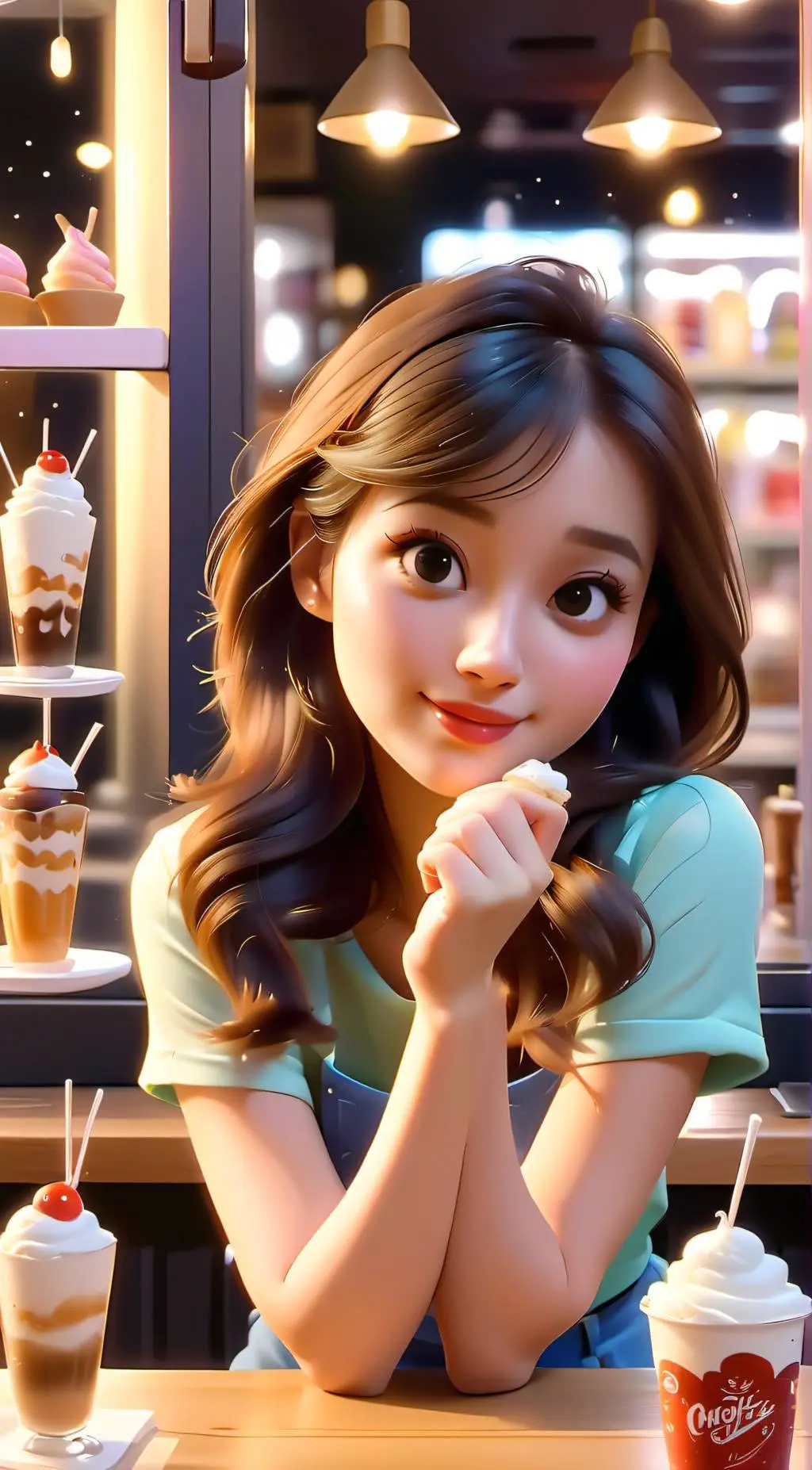 ai character: Ava background