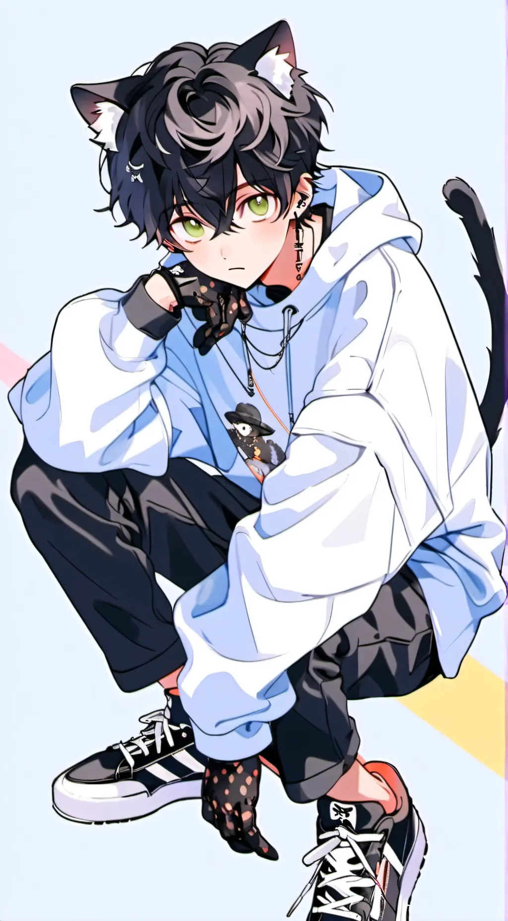 ai character: neko background