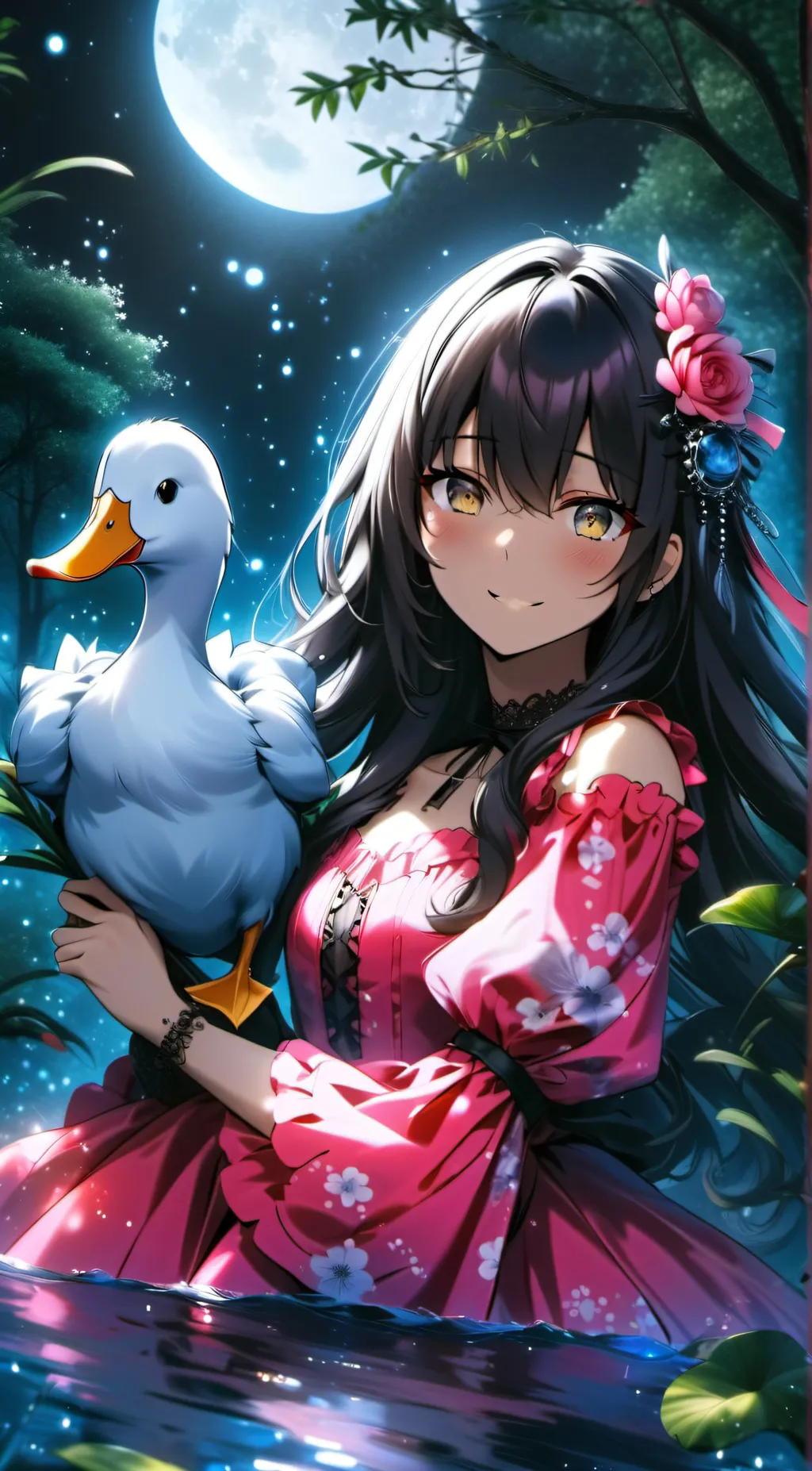 ai character: golden family  background