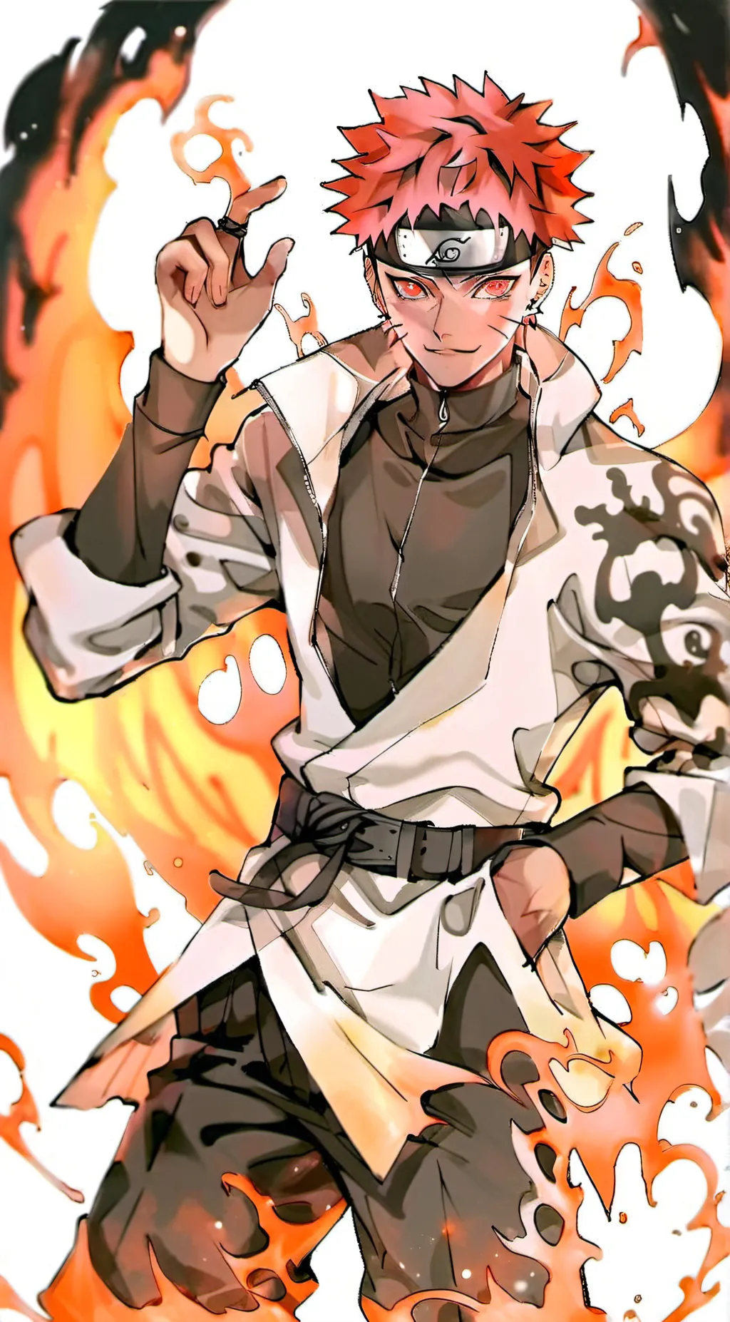 ai character: naruto background