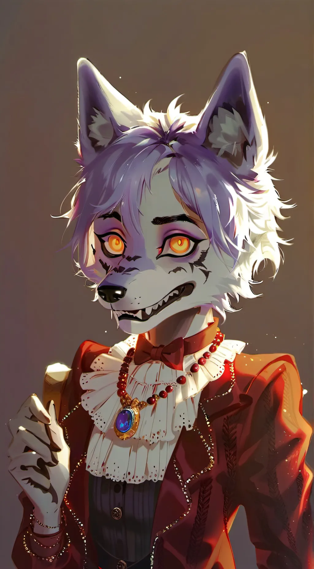 ai character: roxxsan wolf background