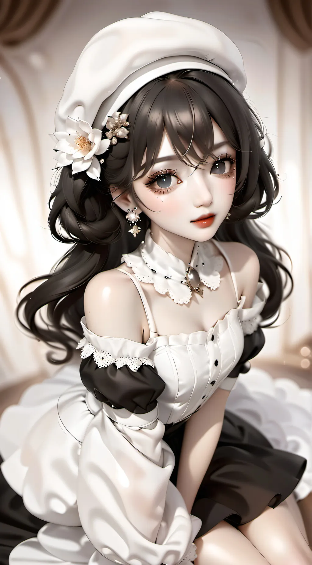 ai character: mina saldua background