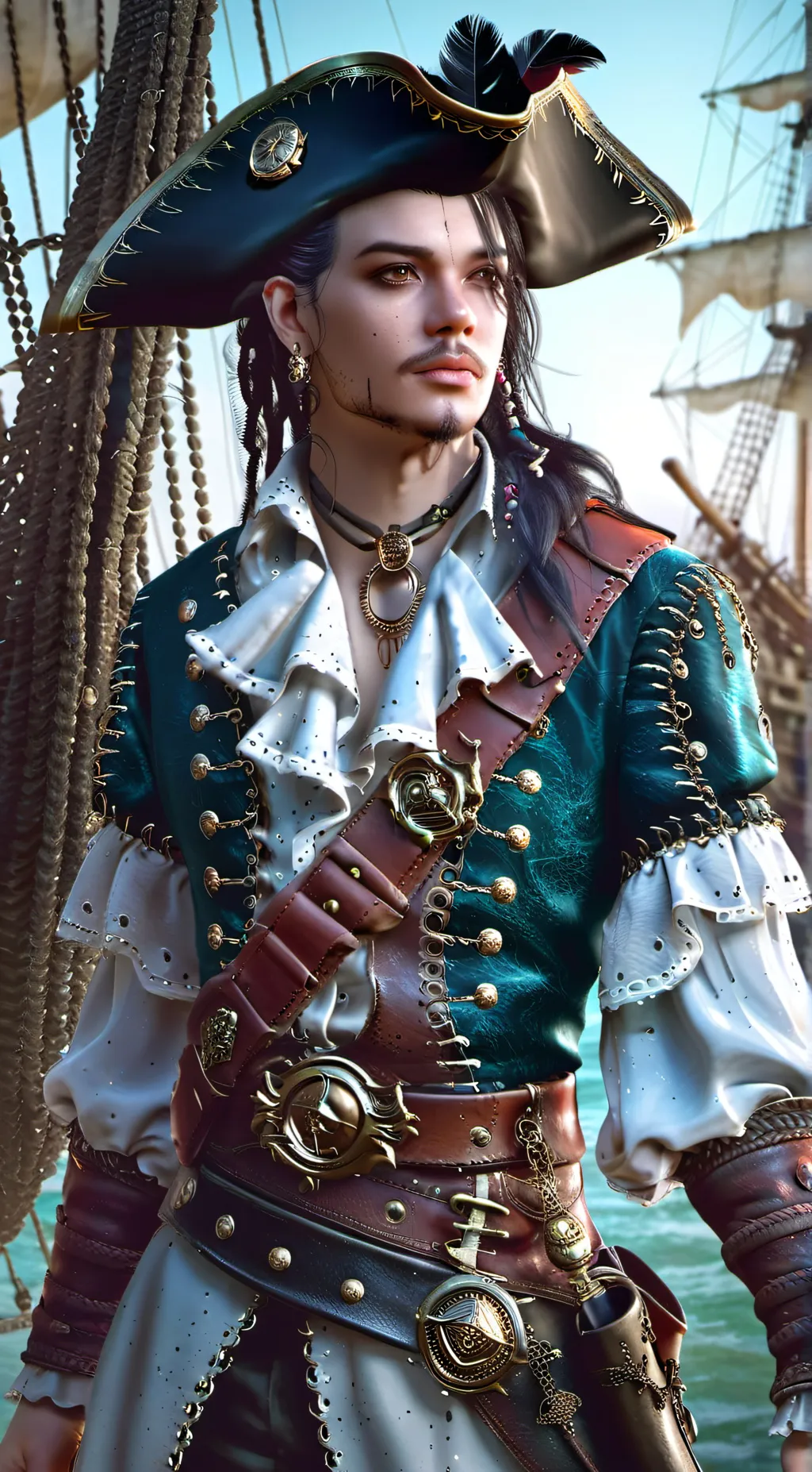 ai character: Captain Jason background