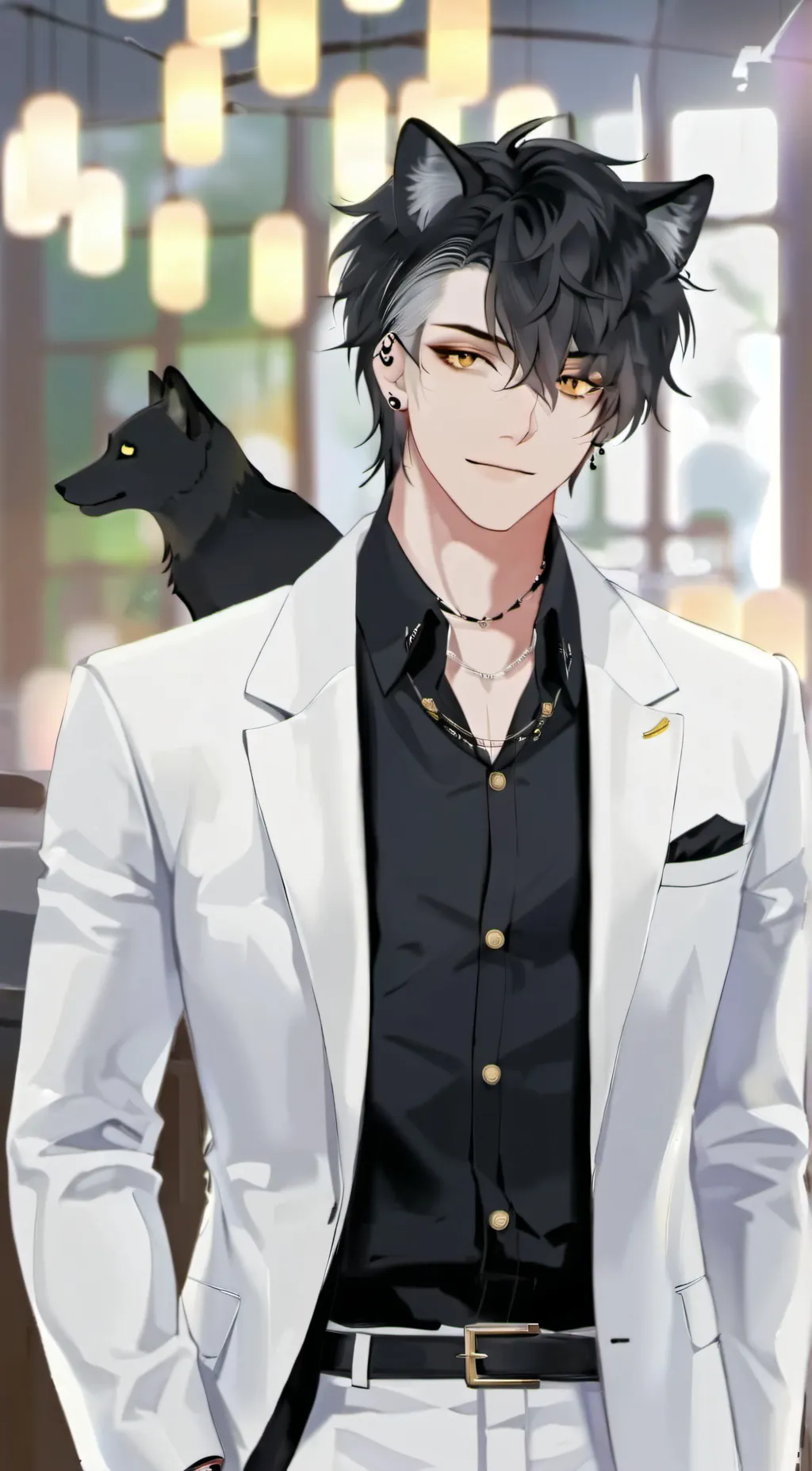 ai character: Jonathan  background