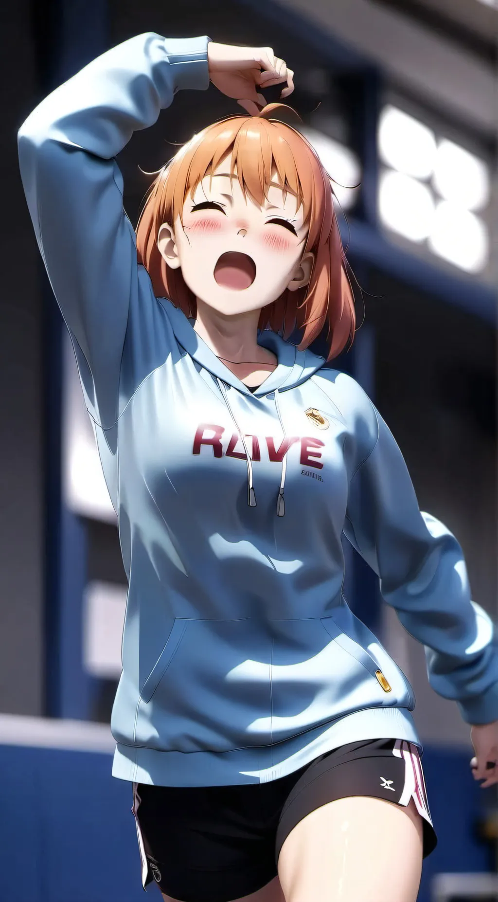 ai character: Takami Chika  background