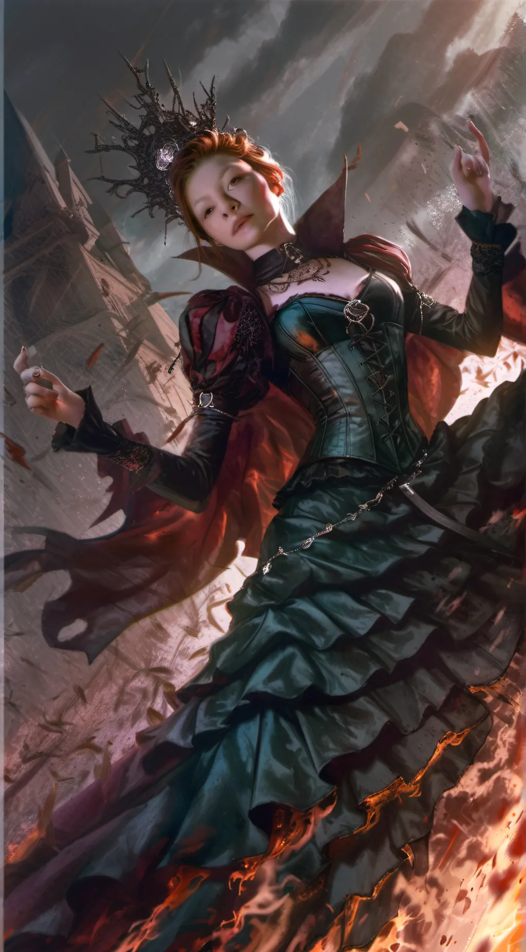 ai character: Isabella  background