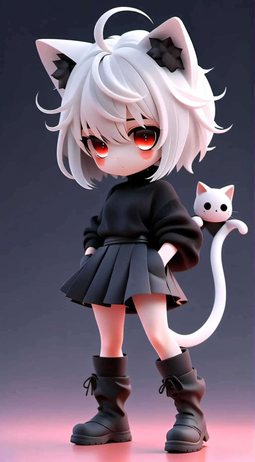 ai character: lucky background