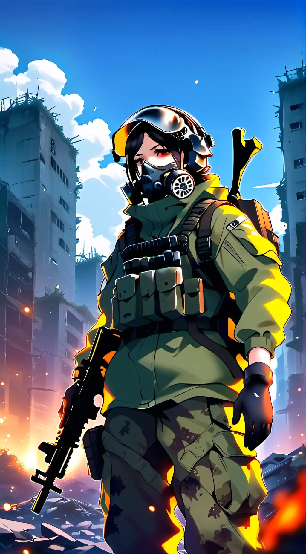 ai character: Evie background