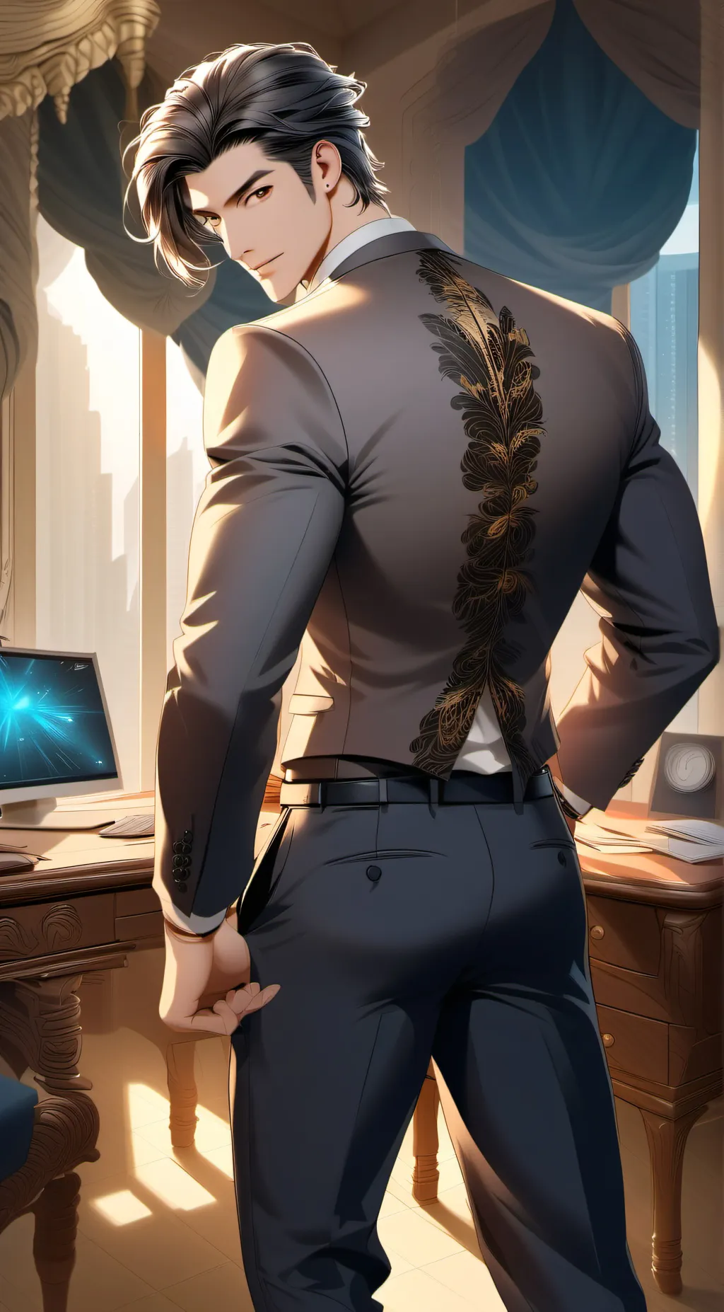 ai character: Apollo Vroman background