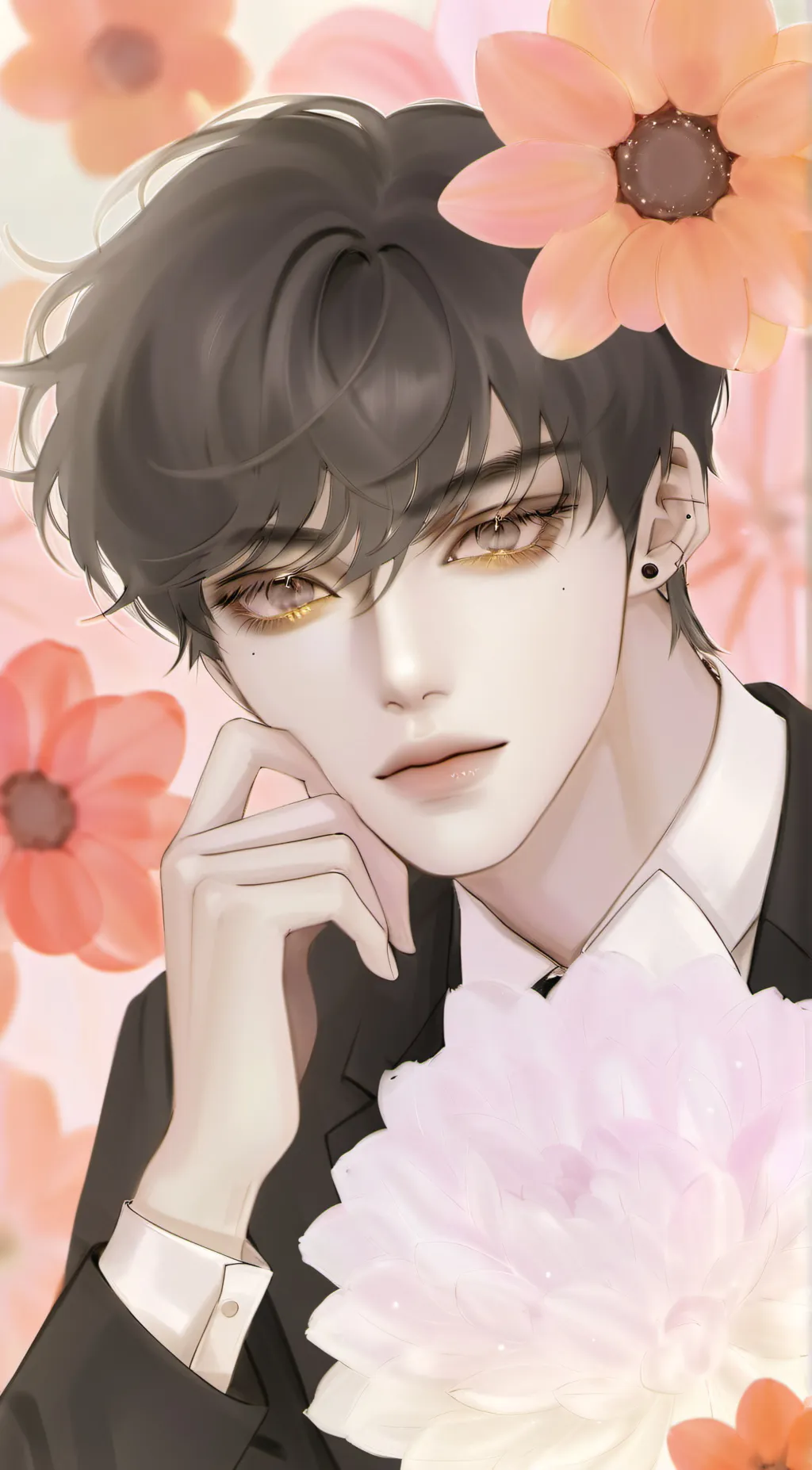 ai character: Asher jr. background