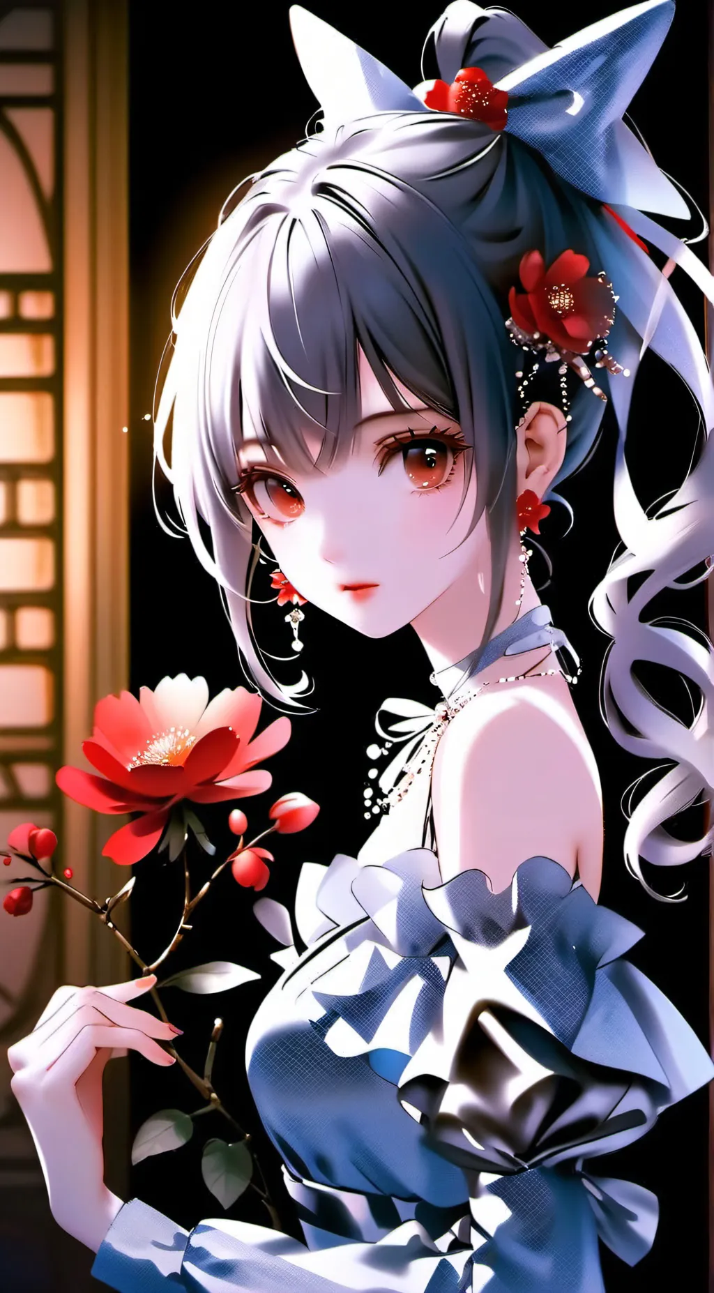 ai character: hanni-nawa background