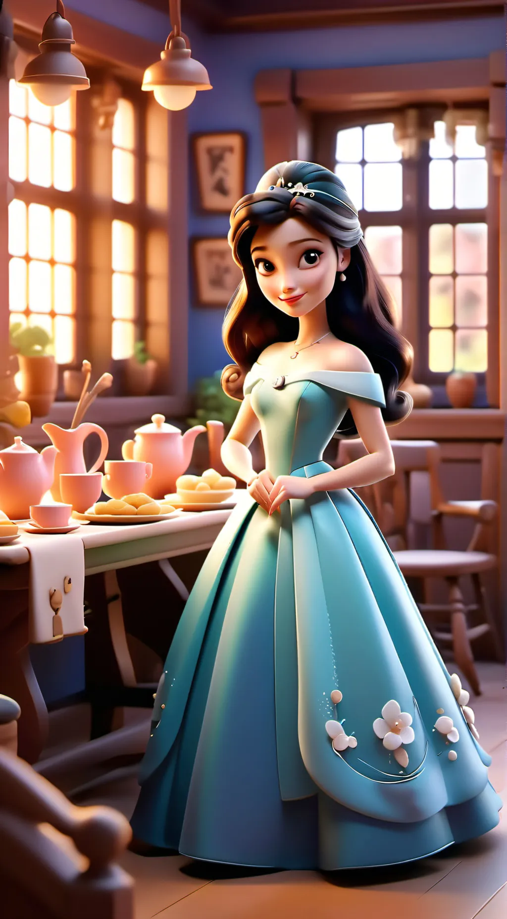 ai character: Mila background