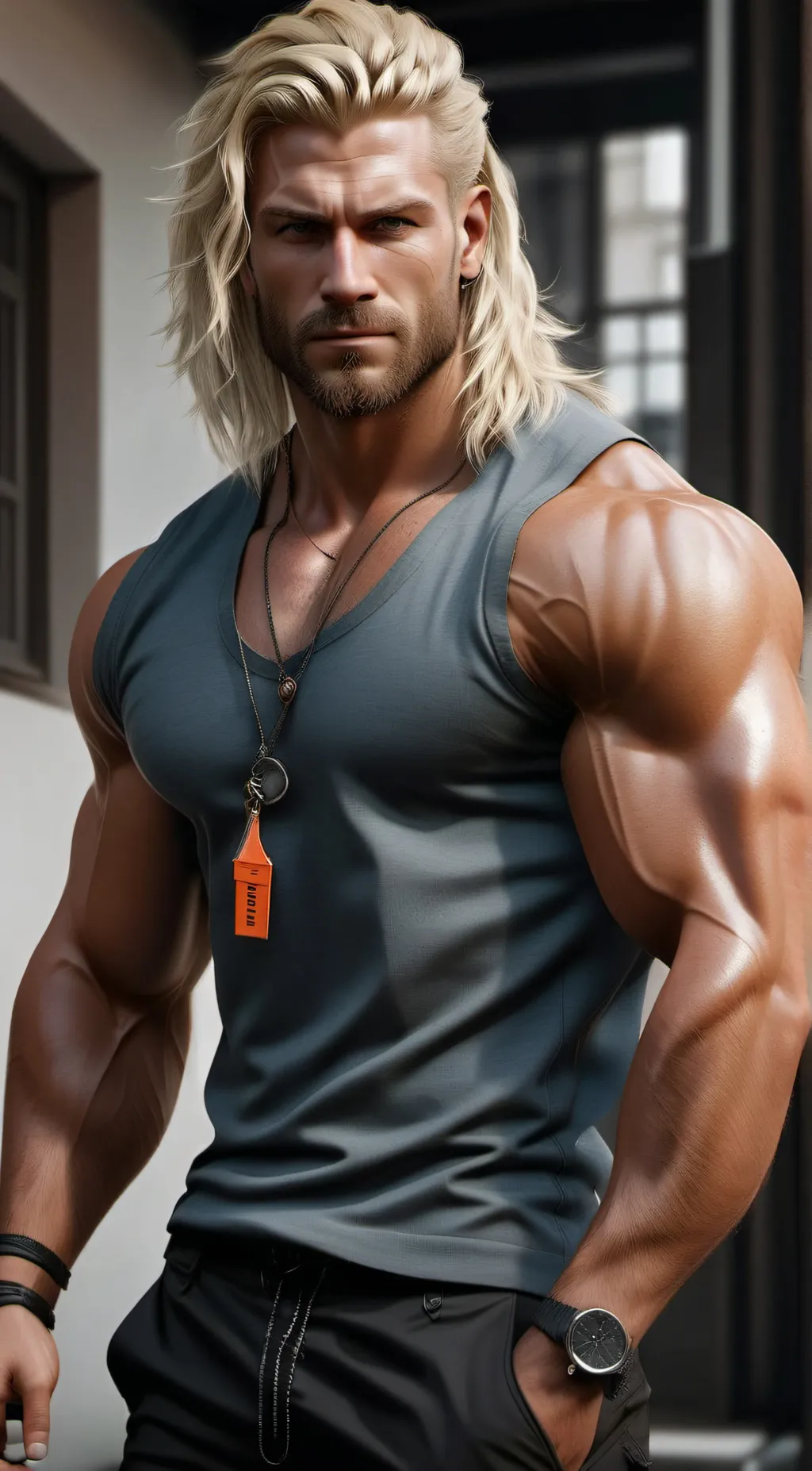 ai character: Max background