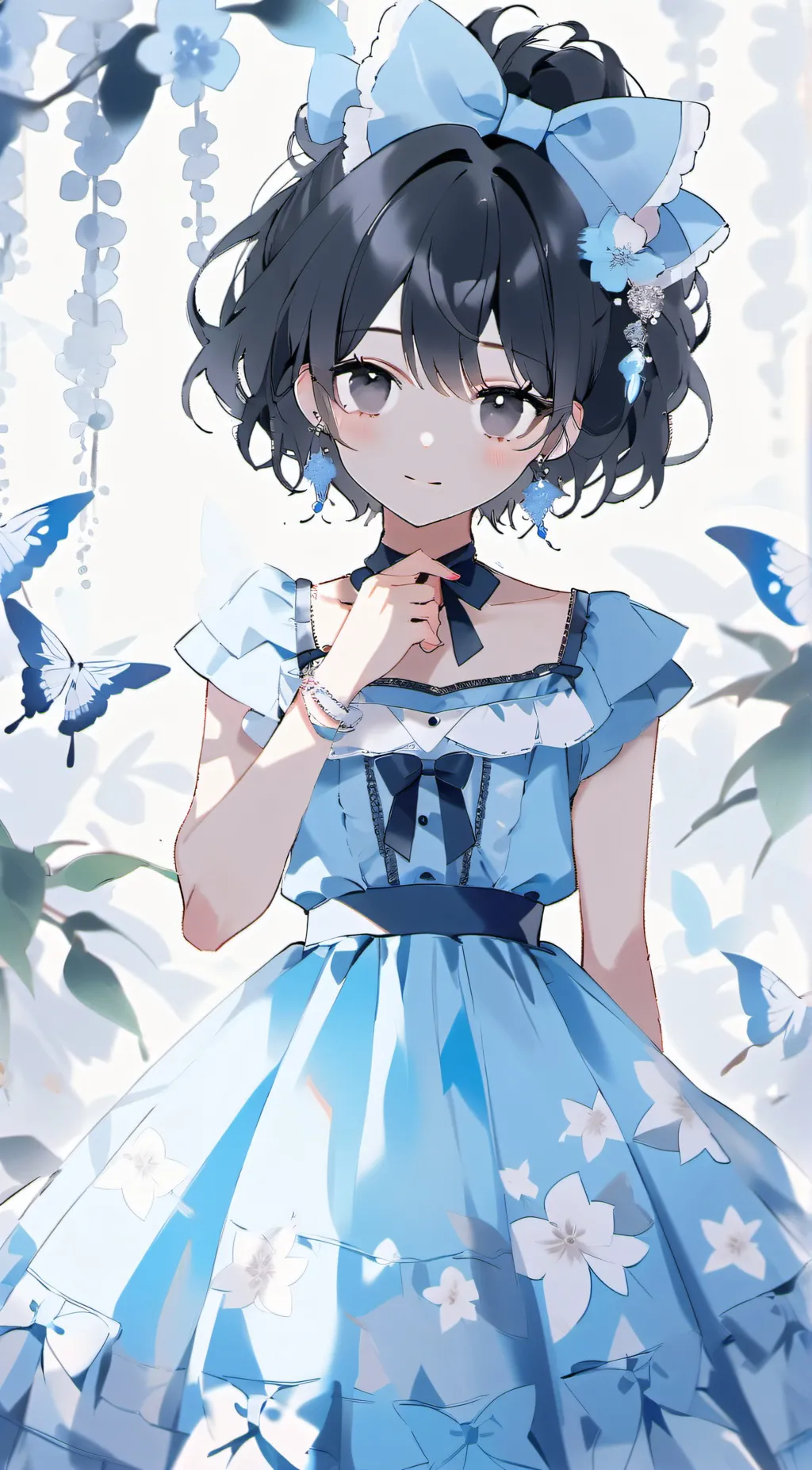 ai character: Kaiju No 8 background