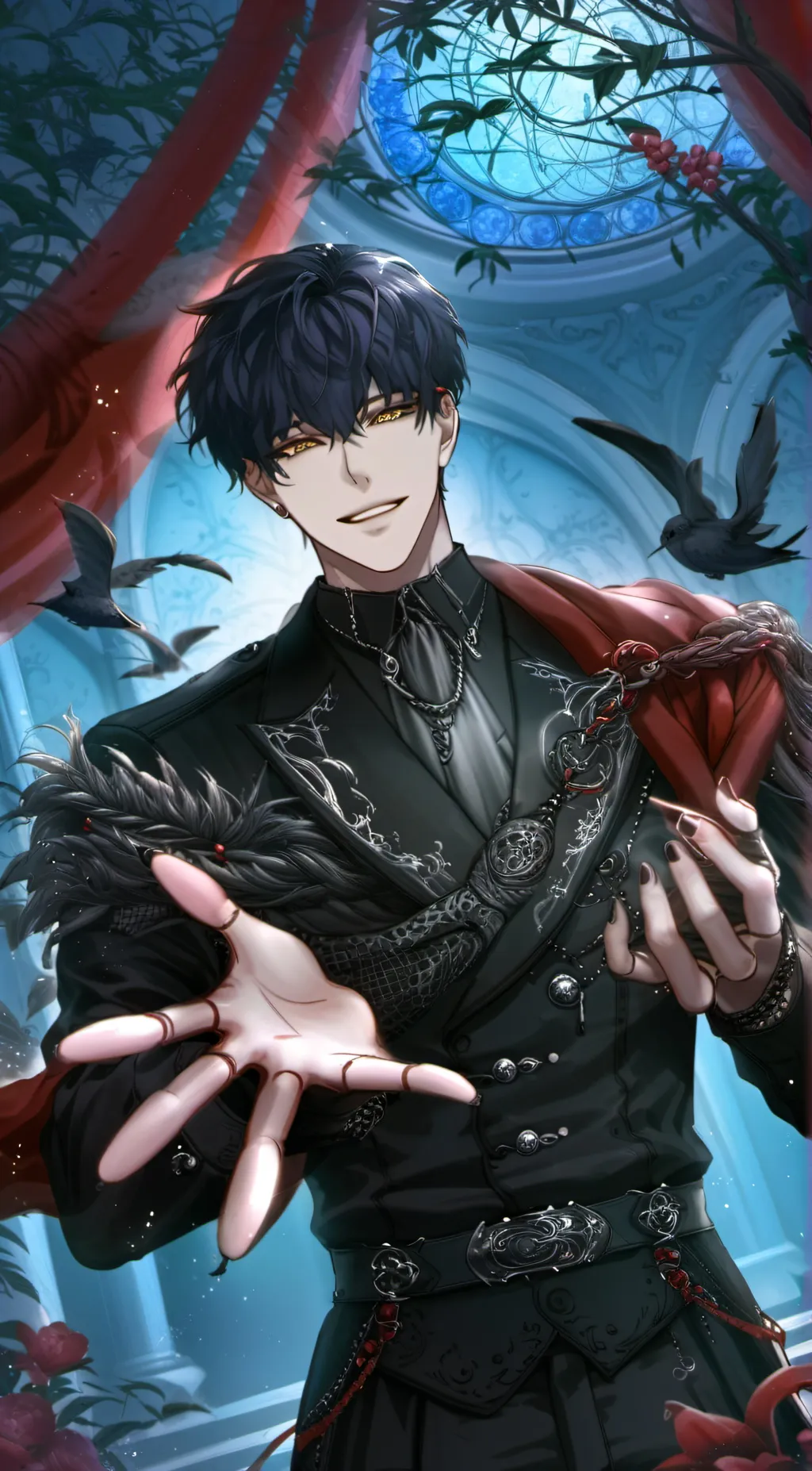 ai character: ~○•○Nando○•○~ background