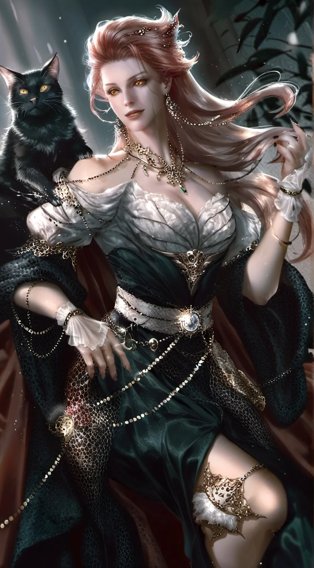 ai character: Vivian background