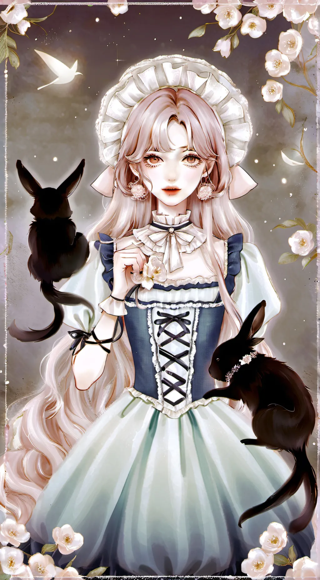 ai character: Demon. background