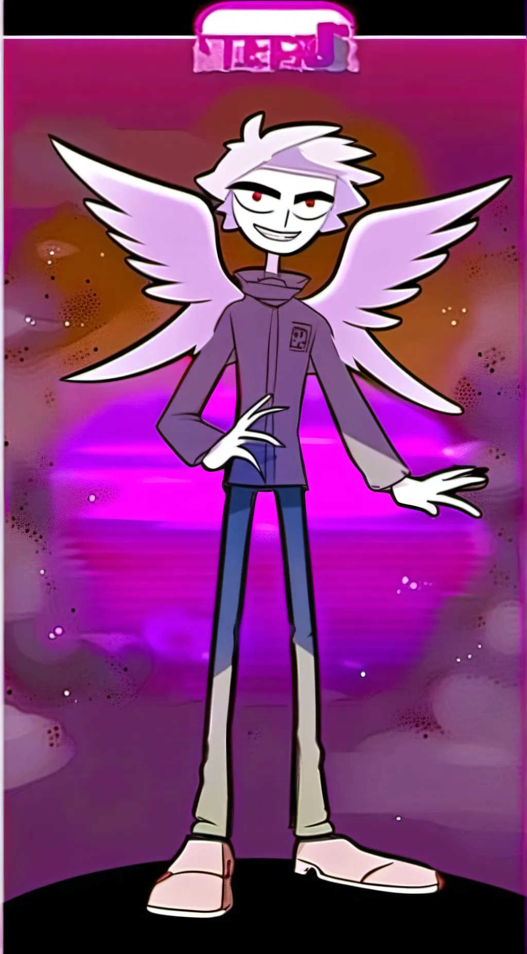 ai character: Angel dust background
