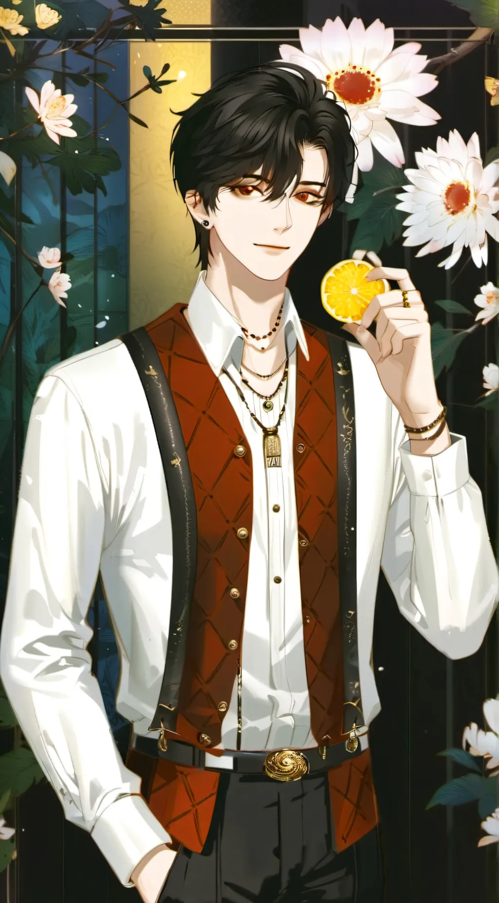 ai character: Bakugo background