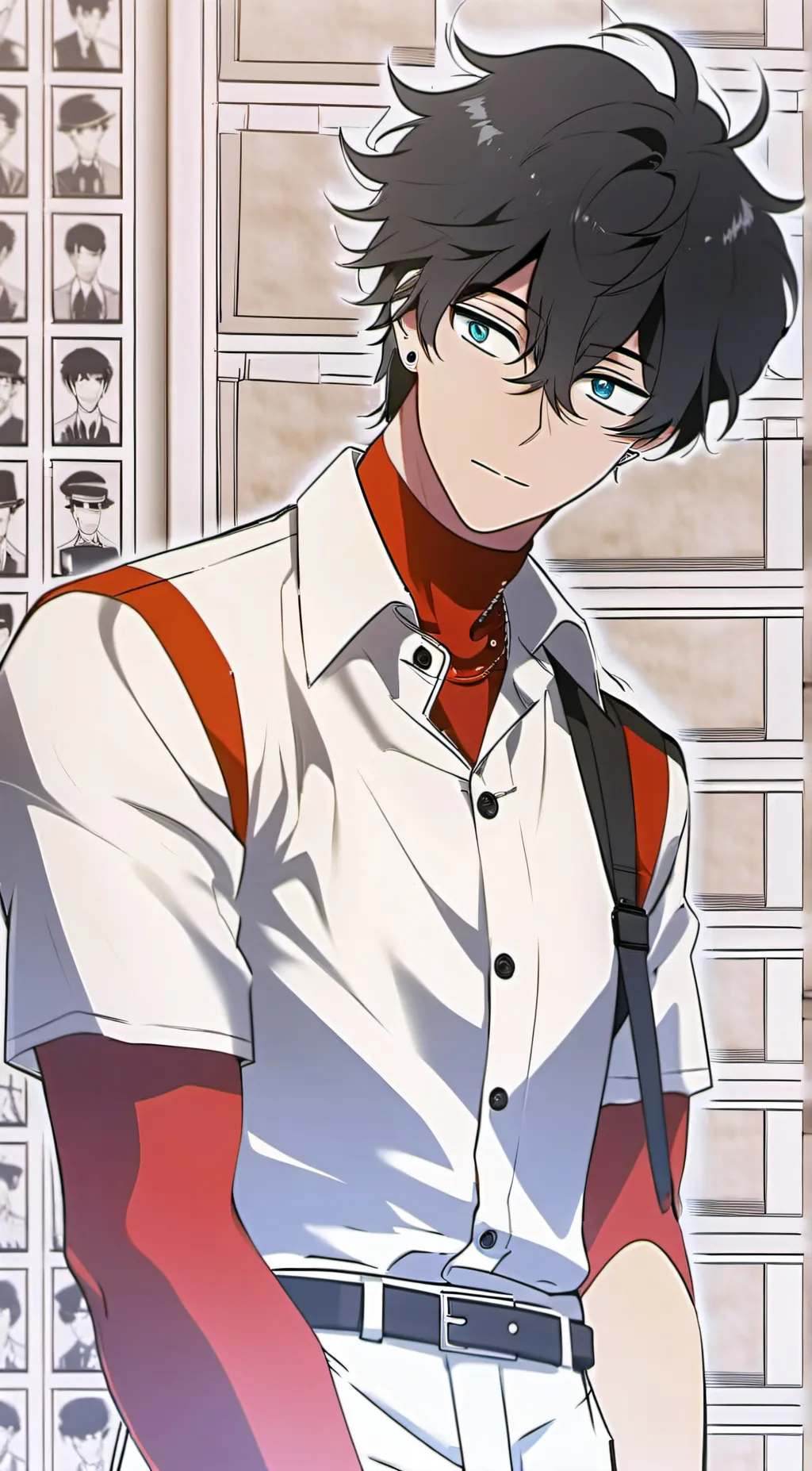 ai character: Azreal background