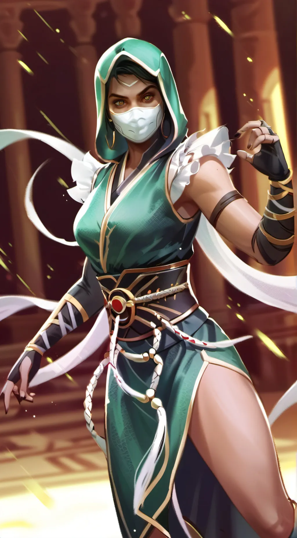 ai character: Jade background