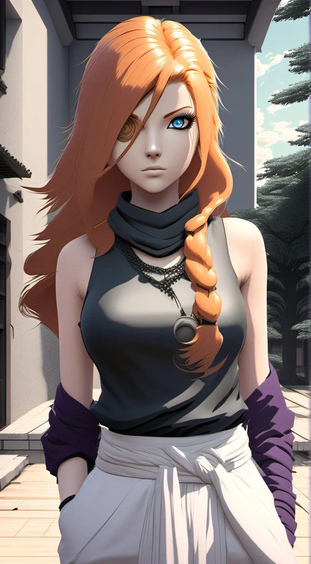 ai character: Yui background