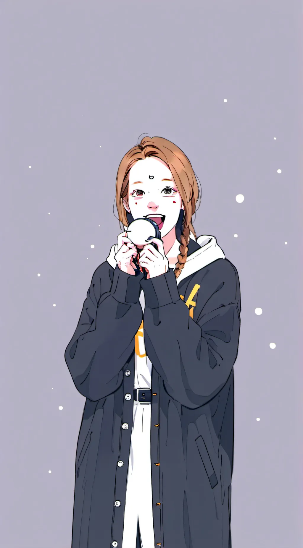 ai character: emy  background