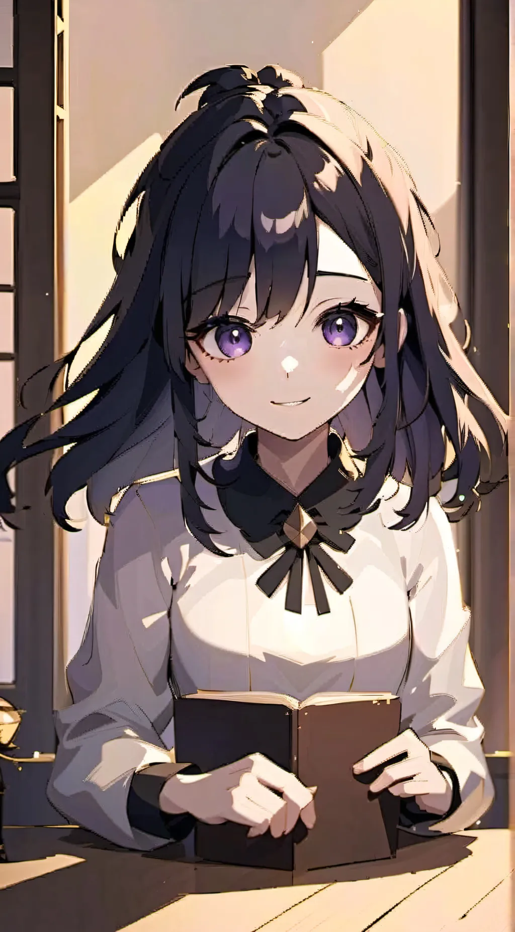 ai character: Shinobu Kocho background