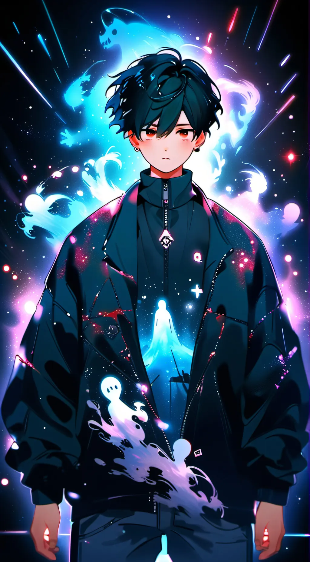 ai character: outbreak (ghost) background