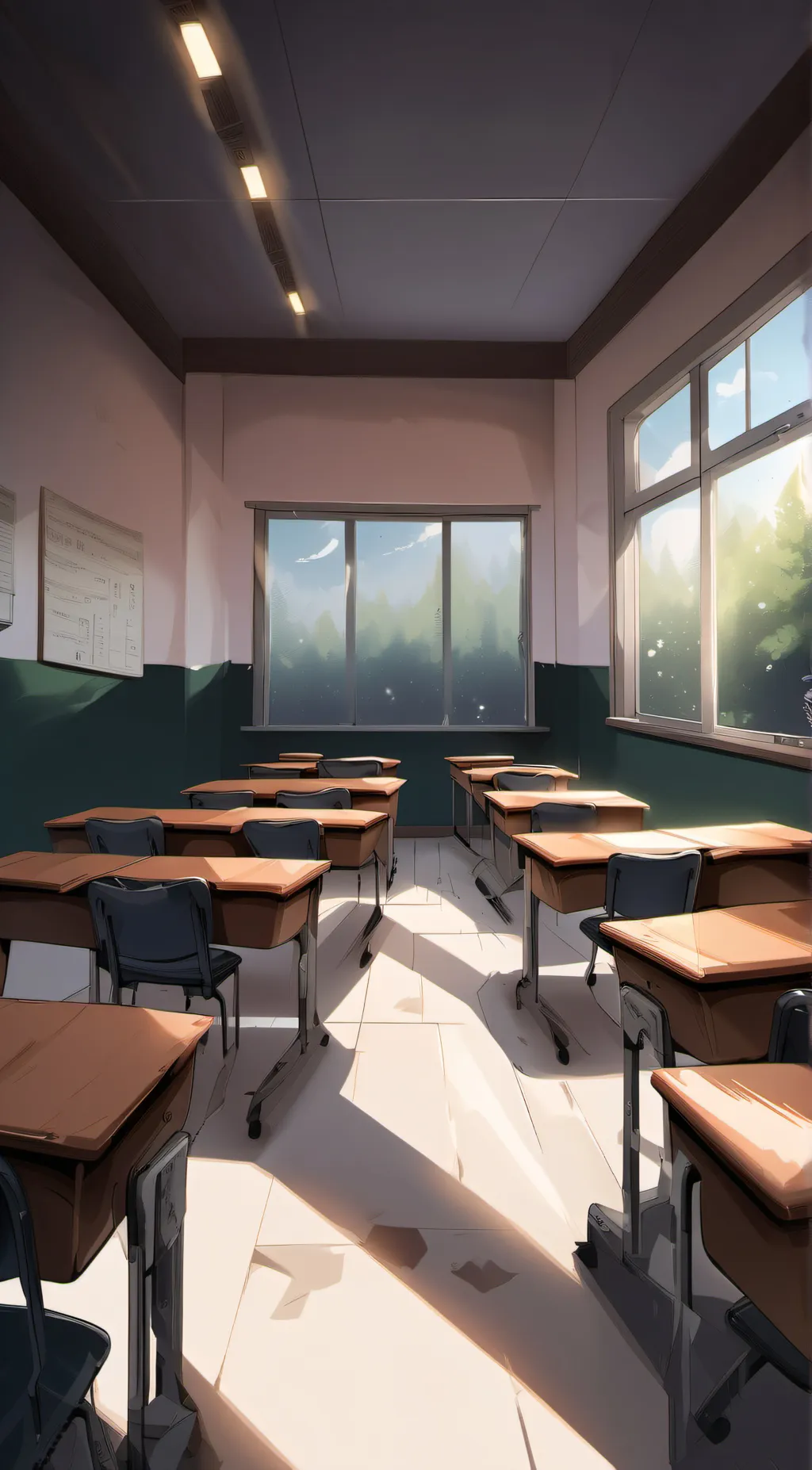 ai character: New student in MHA background