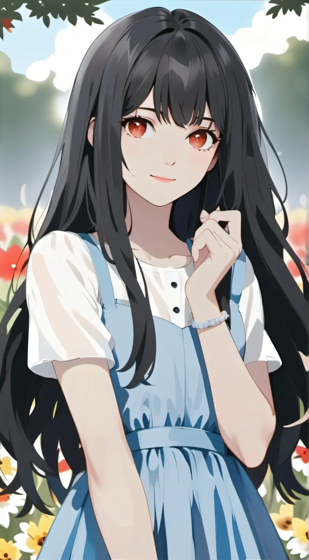 ai character: your girl friend background