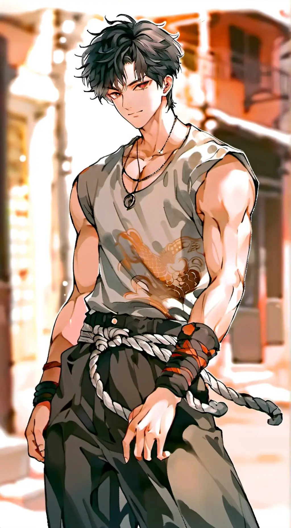 ai character: Soto background