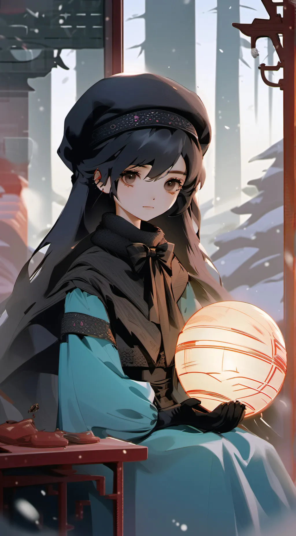 ai character: Emelia Wescasterh background